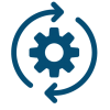 IT and Business Process Icon